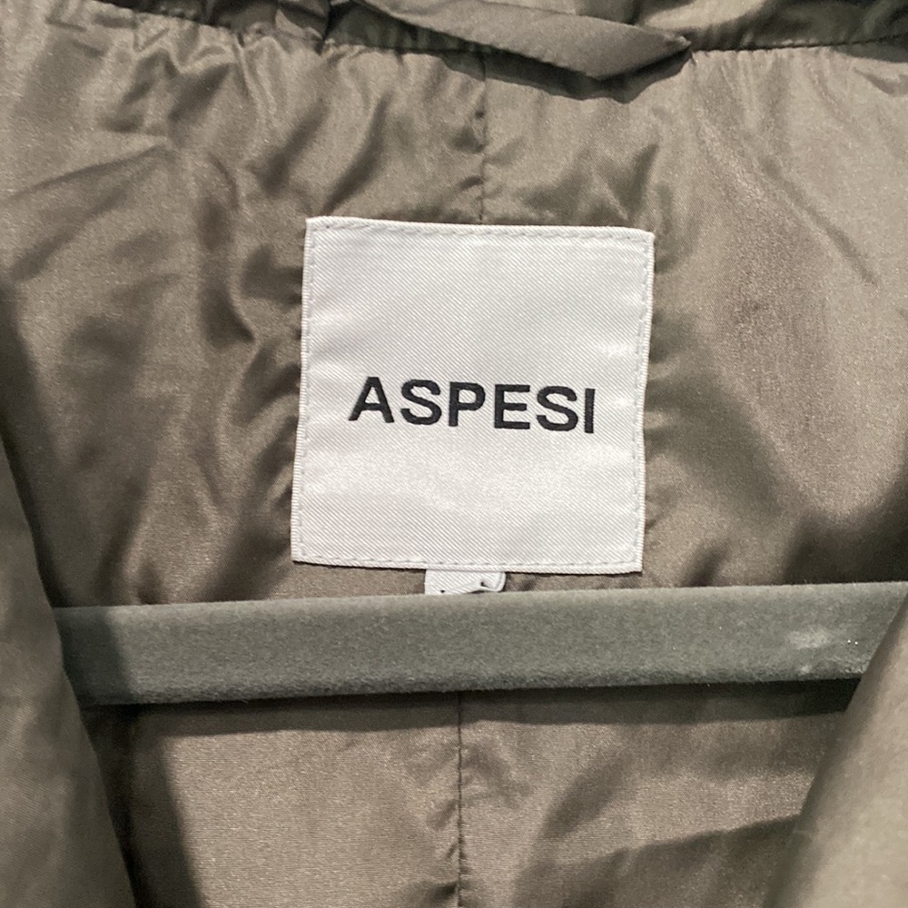 Aspesi insulated blazer jacket in olive, EXCELLENT condition, size XL - Picture 2 of 6